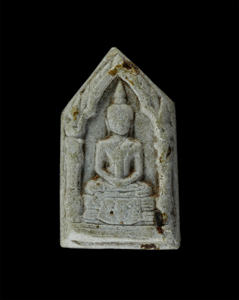 13Oct24 (164)p.jpg - พระประจำวันพฤหัสบดี พระปางสมาธิ พระปางตรัสรู้ เนื้อผงน้ำมัน วัดพระพุทธบาทราชวรมหาวิหาร อ.พระพุทธบาท จ.สระบุรี ปี2528 พิธียิ่งใหญ่ พระเกจิเอาจารย์ ร่วม [..] | https://kamulet.in.th